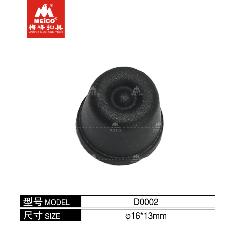Plastic Stud With Brim For Bag Bottom With Screw