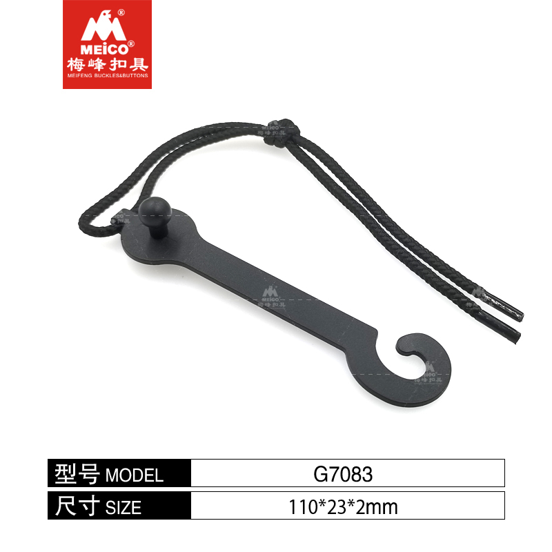 Plastic Slim Hook With Rope