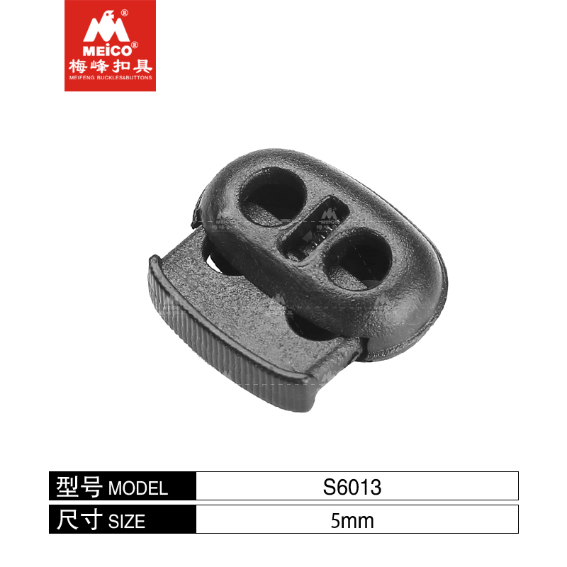 Twin Holes Plastic Toggle