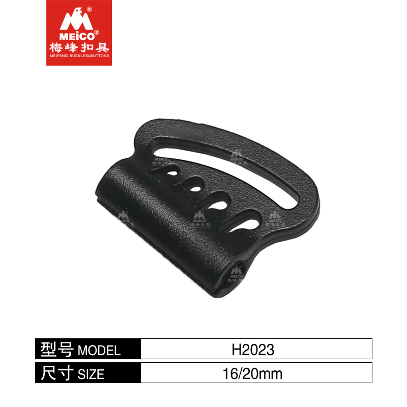 Plastic Slide D Ring Buckles