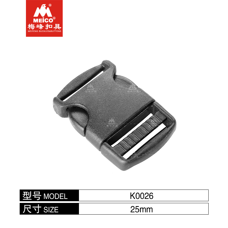 25MM Plastic Quick Side Release Buckle